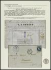 ✉ FRANCIA. 1826-1876. Colección de 30 cartas con sobres con 