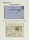 ✉ FRANCIA. 1826-1876. Colección de 30 cartas con sobres con 
