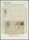 ✉ FRANCIA. 1826-1876. Colección de 30 cartas con sobres con 