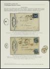 ✉ FRANCIA. 1826-1876. Colección de 30 cartas con sobres con 