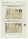 ✉ FRANCIA. 1826-1876. Colección de 30 cartas con sobres con 