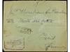✉ IRAN. Sc. 427 (2). 1907. TEHERAN to FRANCE. 13 ch. blue Pr