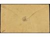 ✉ IRAN. 1898. SEMMNAN to TEHERAN. 5 ch. yellow and 10 ch. bl