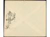 ✉ IRAN. 1923. CHIRAZ to ISFAHAN. Unfranked envelope with box
