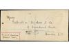 ✉ IRAN. Sc. 648 (2), 655, 656. 1923. MECHED to LONDON. Large