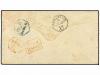 ✉ INDIA INGLESA. 1864. CALLIAM to ENGLAND. Envelope franked 