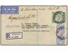 ✉ KENIA. 1934. KILINDINI to USA. AIR MAIL cover franked with