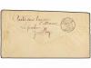 ✉ MARRUECOS FRANCES. Yv. T-2 (2). 1899. PARÍS a TANGER. Sobr