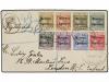✉ MARRUECOS INGLES. Sg. 1/8. 1898. TANGIER to LONDON. Comple