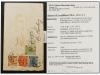 ✉ SUECIA. Fa. 7, 9, 11, 16. 1869. GEFLE to U.S.A. Cover with