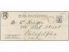 ✉ HONDURAS BRITANICA. Sg. 50. 1897. BELIZE to PHILADELPHIA. 