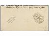 ✉ EGIPTO. 1876. CAIRO to U.S.A. Envelope franked with 20 pa.