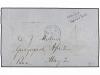 ¿ ECUADOR. 1871. GUAYAQUIL to NEW YORK. Folded letter franke