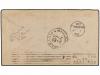 ✉ ISLANDIA. 1898. REYKJAVIK to U.S.A. Envelope franked with 