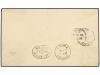 ✉ HAITI. Sc. 54, 55, 58. 1898. CAP HAITIEN a U.S.A. 2 cts. n