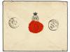 ✉ NIGERIA. 1899. Envelope sent to LONDON and redirected to D