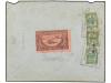 ✉ COLOMBIA. Sc. C14. 1921. BOGOTÁ a MEDELLÍN. 3 cts. verde (