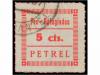 ° ESPAÑA GUERRA CIVIL. PETREL. 5 cts. rojo. Pro Refugiados. 