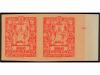 * ESPAÑA GUERRA CIVIL. SEVILLA. 5 cts. rojo pareja sin denta