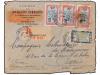 ✉ MADAGASCAR. 1930 (10-I). MADAGASCAR FRANCIA. CRASH COVER. 