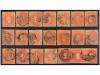 ° CHILE. Sc. 9 (62). 1856-62. 5 ctvos. rojo. Estancos. Sesen
