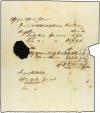 ✉ AUSTRALIA. 1840 (Nov. 3). 1d. black, lettered DI, four hug