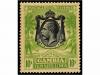 * GAMBIA. Sg. 118/21, 122/42. 1922. COMPLETE sets. Fine. Sta