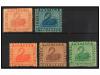 * AUSTRALIA. Sg. 33/37. 1861. 1 d., 2 d., 4 d., 6 d. and 1 s