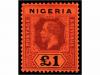 * NIGERIA. Sg. 1/12. 1914. COMPLETE set. Fine. Stanley Gibbo