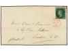 ✉ SAN VICENTE. Sg. 4. 1873. SAINT VINCENT to LONDON. Entire 