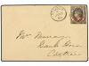 ✉ SANTA LUCIA. Sg. F7. 1885. SAINT LUCIA to CASTRIES. 1d. bl