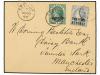 ✉ SANTA LUCIA. Sg. F14, F23. 1893. SAINT LUCIA to ENGLAND. 1