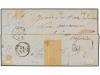 ✉ SAN VICENTE. Sg. 6 (4). 1871. SAINT VINCENT to FRANCE. 4d.