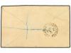 ✉ SAN CRISTOBAL. Sg. 23a, 24, 25. 1886. SAINT KITTS to GREAT