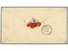 ✉ PANAMA. 1875. PANAMA to NEWARK (England). Envelope franked