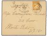 ✉ FALKLAND. Sg. 33. 1896. FALKLAND to MONTEVIDEO. 6 d. orang