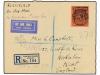 ✉ FALKLAND. Sg. 126. 1930. PORT STANLEY to KENT. Envelope se