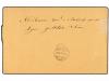 ✉ FRANCIA. Yv. 20 (2), 29. 1870. LYON a BALE (Suiza). Tarjet