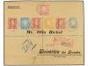 ✉ TONGA. Sg. 29, 31, 32/35. 1898. NUKUALOFA to GERMANY. Spec