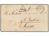 ✉ ARGENTINA. 1866. BUENOS AIRES a SAINT GALLEN (Suiza). Sobr