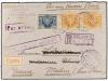 ✉ POLONIA. 1923 (24-VIII). WARSAWA to FRANCE. MISSION MILITA