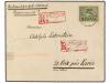 ✉ POLONIA. 1921 (12-V). WARSAWA to PARIS. RAID VARSOVIA-PRAG