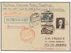 ✉ POLONIA. 1936 (18-VII). WARSAWA to RIO DE JANEIRO. 50 gr.,