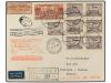 ✉ POLONIA. 1933 (28-VIII). RYBNIK to CURITIBA (Brazil). 45 g