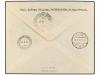 ✉ POLONIA. 1933 (28-VIII). RYBNIK to CURITIBA (Brazil). 45 g