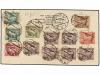 ✉ POLONIA. 1932 (25-VIII). WARSAWA to RIO DE JANEIRO (Brazil