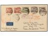 ✉ POLONIA. 1932 (7-IV). WARSAWA to RIO DE JANEIRO. 20 gr., 3