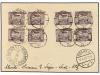 ✉ POLONIA. 1932 (14-IV). WARSAWA to PERNAMBUCO (Brazil). Pos