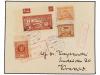 ✉ POLONIA. 1926 (9-XI). WARSAWA to KRAKOW. 2 gr., 3 gr. and 