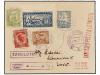 ✉ POLONIA. 1927 (31-VI). WARSAWA to LWOW. 3 gr. (2), 5 gr., 